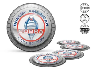 Shelby Calcomanías Bombadas Custom Logos Premium de Aro